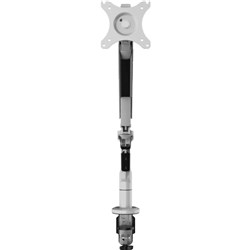 Sylex Scimitar Single Monitor Arm White